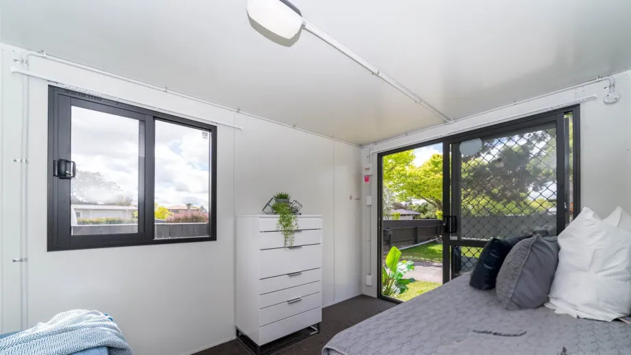 Your Holiday Guest Solution Turn a Portable Cabin into a Festive Sleepout