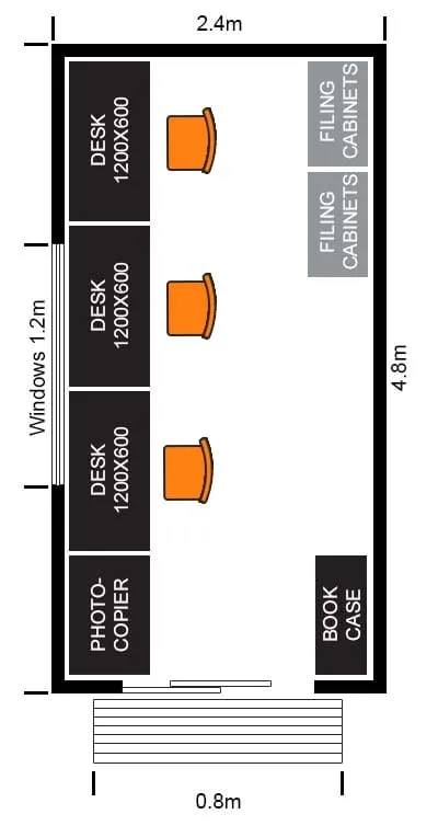 Portable Cabin Accommodation for Rent - Extra Large Cabin