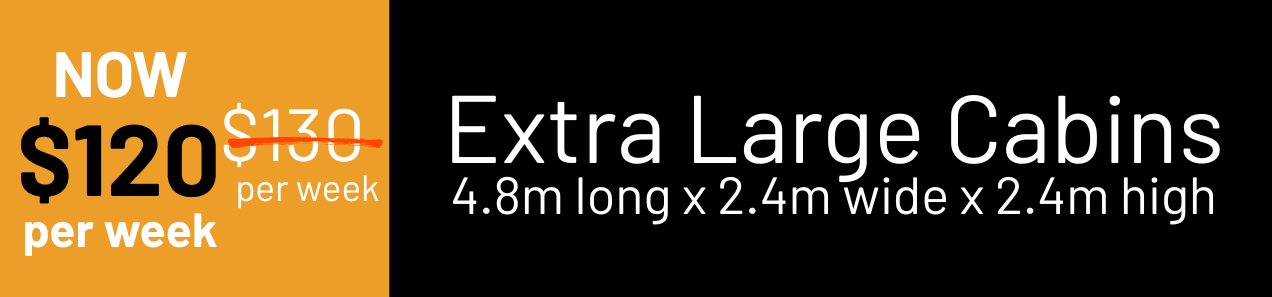 Extra Large Cabin Price
