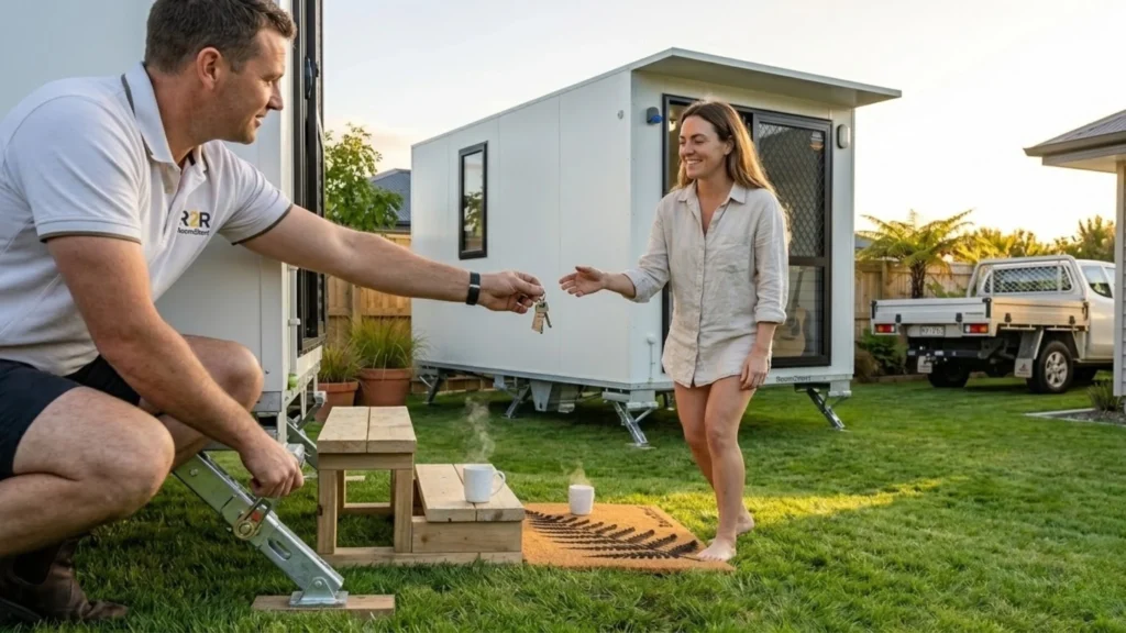 Step-by-Step Guide to Booking Your Room2Rent Cabin From Inquiry to Delivery.