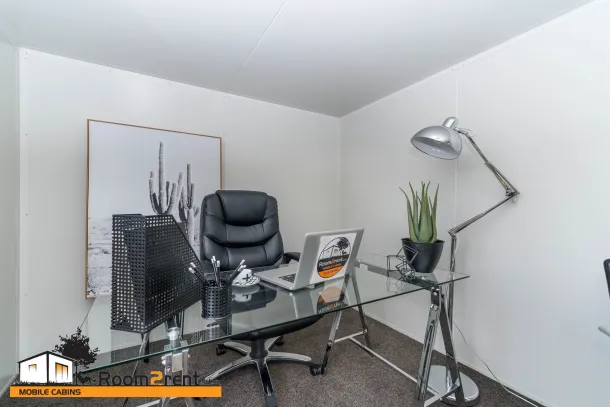 Available Portable Cabin Rentals - Sample Cabin - Portable Cabins NZ - home office cabin NZ